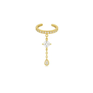 Jupiter cuff Gold - Smoothie London - 18k Gold - plated Sterling Silver