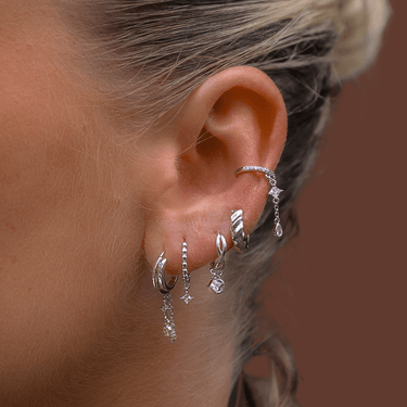 Jupiter cuff Silver - Smoothie London - Sterling Silver