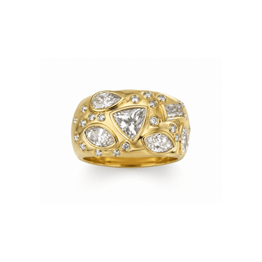 Kaleidescope Ring Gold - Smoothie London - PureTone™ Waterproof Gold