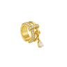 Link Up Chain Cuff Gold - Smoothie London - 18k Gold - plated Sterling Silver
