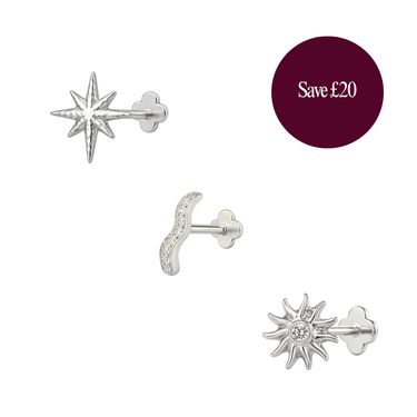 Lost Treasure Bundle Silver - Smoothie London - Titanium