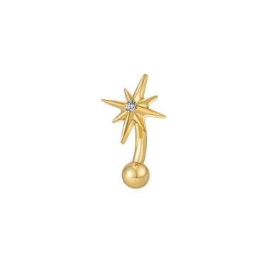Lyra Rook Gold - Smoothie London - Gold - plated Titanium