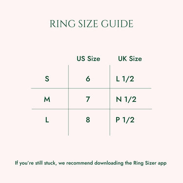 Marquise crystal stacking ring - Smoothie London - Sterling Silver