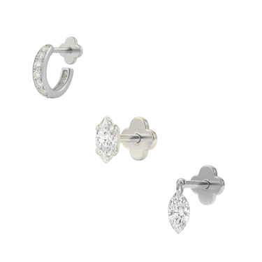 Marquise Implantium Bundle Silver - Smoothie London - Titanium