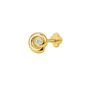 Nautilus Flatback Clear Gold