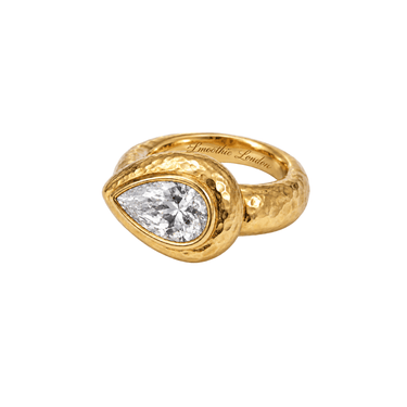 No Biggie Ring Clear - Smoothie London - PureTone™ Waterproof Gold