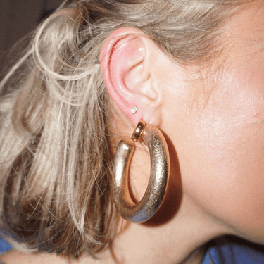 Oval Marquise Flatback Silver - Smoothie London - Titanium