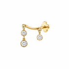 Pendulum Flatback Gold