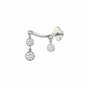Pendulum Flatback Silver
