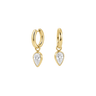 Pippa huggies Clear/Gold - Smoothie London - PureTone™ Waterproof Gold