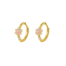 Rosalie Huggies Gold - Smoothie London - 18k Gold - plated Sterling Silver