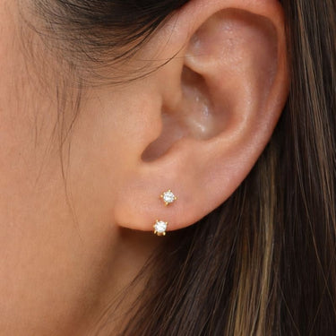 Roxi U hoop silver - Smoothie London - Titanium