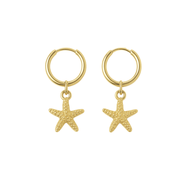 Sea Star Hoops - Smoothie London - Stainless Steel