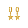 Sea Star Hoops - Smoothie London - Stainless Steel