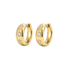 Selene Hoops Gold - Smoothie London - PureTone™ Waterproof Gold
