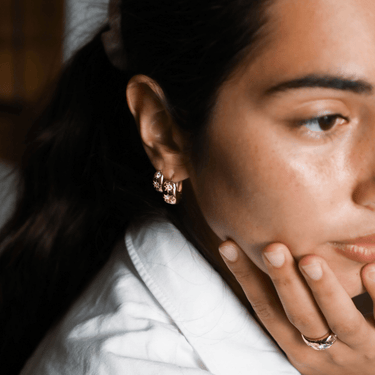 Selene Hoops Gold - Smoothie London - PureTone™ Waterproof Gold