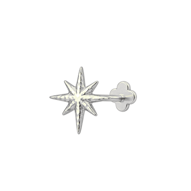Shard Flatback Silver - Smoothie London - Titanium