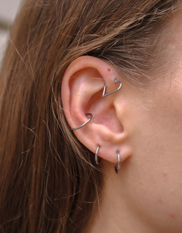 Simple Clicker Silver - Smoothie London - Titanium