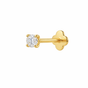 Small Solitaire flatback Gold