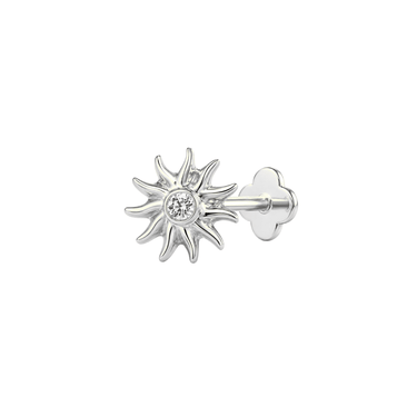 Sol Flatback Silver - Smoothie London - Titanium