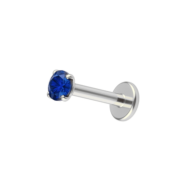 Solitaire flatback blue/silver - Smoothie London - Titanium