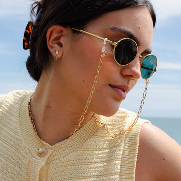 st tropez sunglasses chain - Smoothie London - Stainless Steel