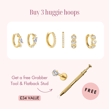 The Earscape Bundle Gold - Smoothie London - 18k Gold Plated