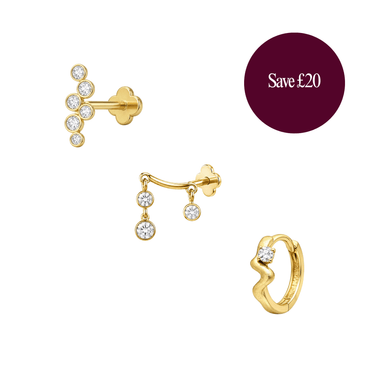 The Talisman Bundle Gold - Smoothie London - Gold - plated Titanium