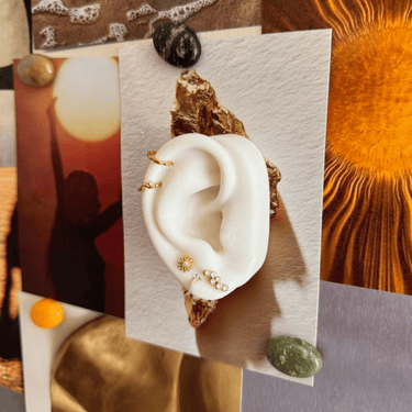 Tidal Clicker Gold - Smoothie London - Gold - plated Titanium