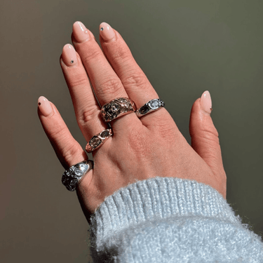 Treasure Ring Gold - Smoothie London - PureTone™ Waterproof Silver