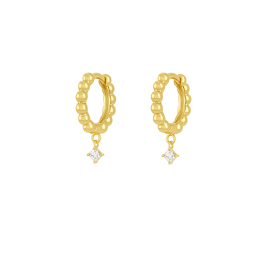 Venus huggies Gold - Smoothie London - 18k Gold - plated Sterling Silver