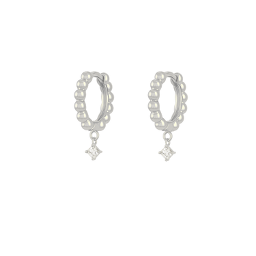 Venus huggies Silver - Smoothie London - Sterling Silver
