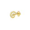 Whorl Flatback Gold - Smoothie London - Gold - plated Titanium