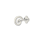 Whorl Flatback Silver