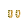 Zellige Hoops Olive Gold - Smoothie London - PureTone™ Waterproof Gold