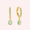 Dainty Drop Huggies - Peridot - Smoothie London