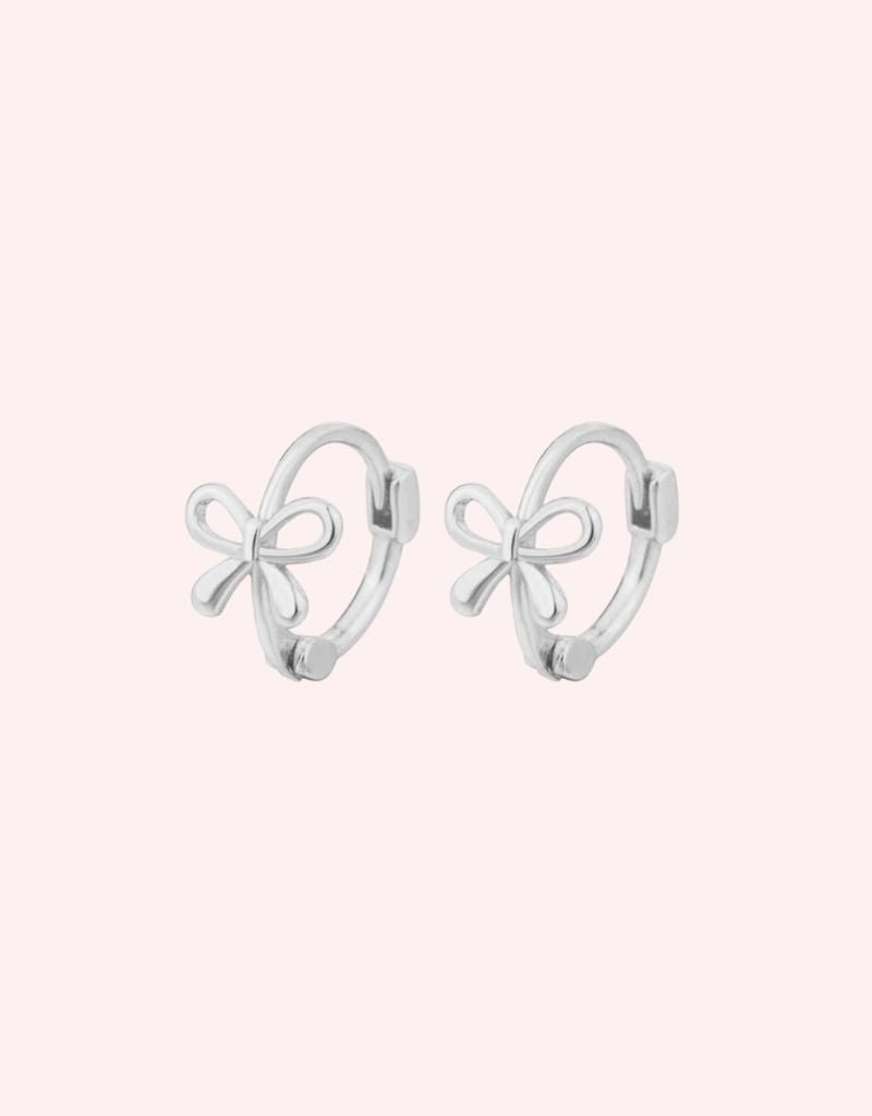 Amour Baby Bows Silver - Smoothie London - Sterling Silver
