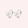 Amour Baby Bows Silver - Smoothie London - Sterling Silver