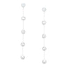 Chelsea String Pearls Silver - Smoothie London - Smoothie London