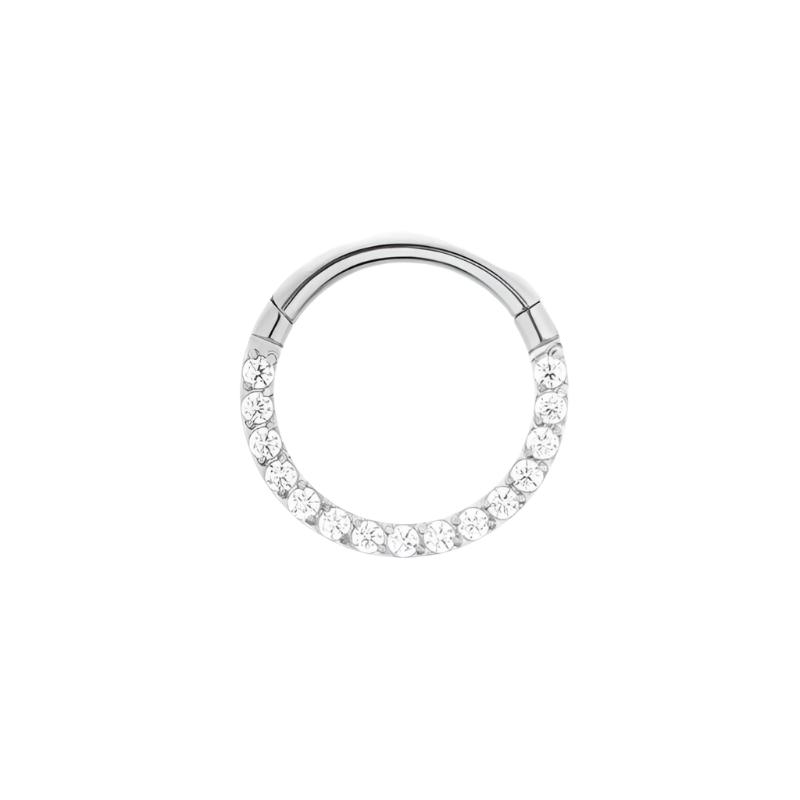 Classic Daith Ring Silver - Smoothie London - Stainless Steel