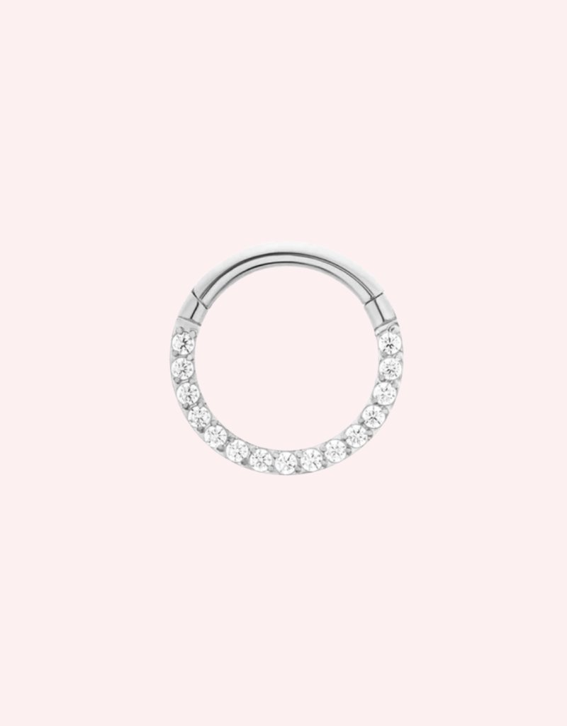 Classic Daith Ring Silver - Smoothie London - Stainless Steel