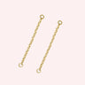 Connector chain gold - Smoothie London - Sterling Silver