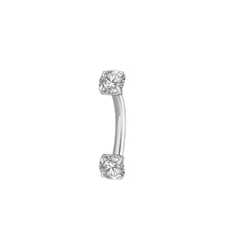 Gigi Rook Silver - Smoothie London - Titanium