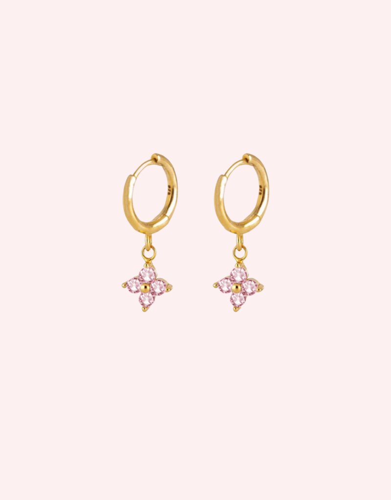 Lucky Charm Pink/Gold - Smoothie London - Sterling Silver