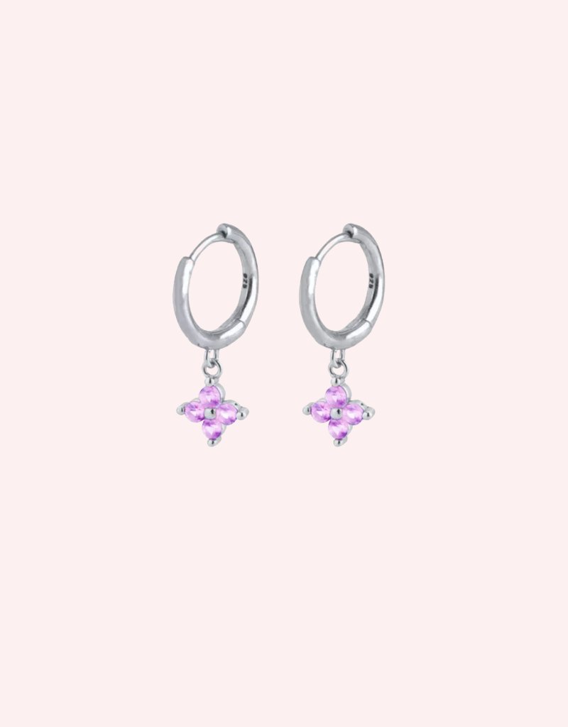 Lucky Charm Pink/Silver - Smoothie London - Sterling Silver