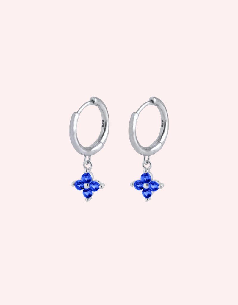 Lucky Charm Sapphire/Silver - Smoothie London - Sterling Silver